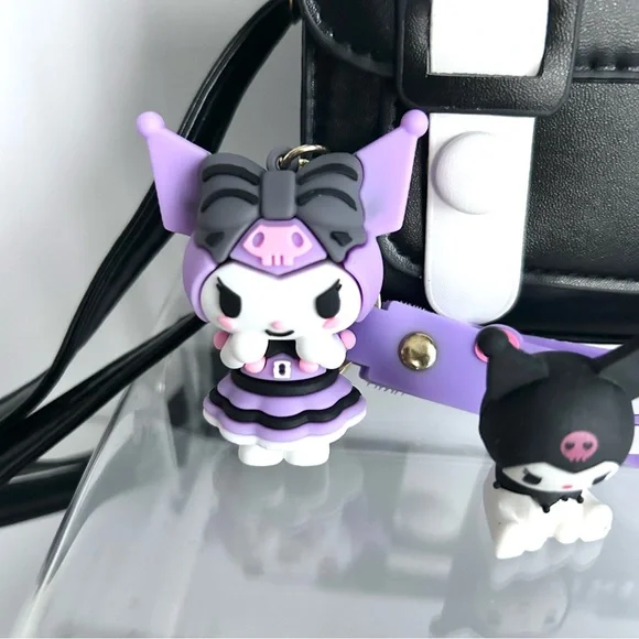 💜(KUR311) Kuromi Adorable 7-Piece Purse Bundle! - Picture 9 of 12